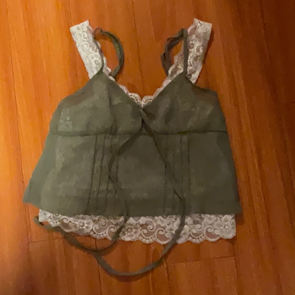 Green Romwe top